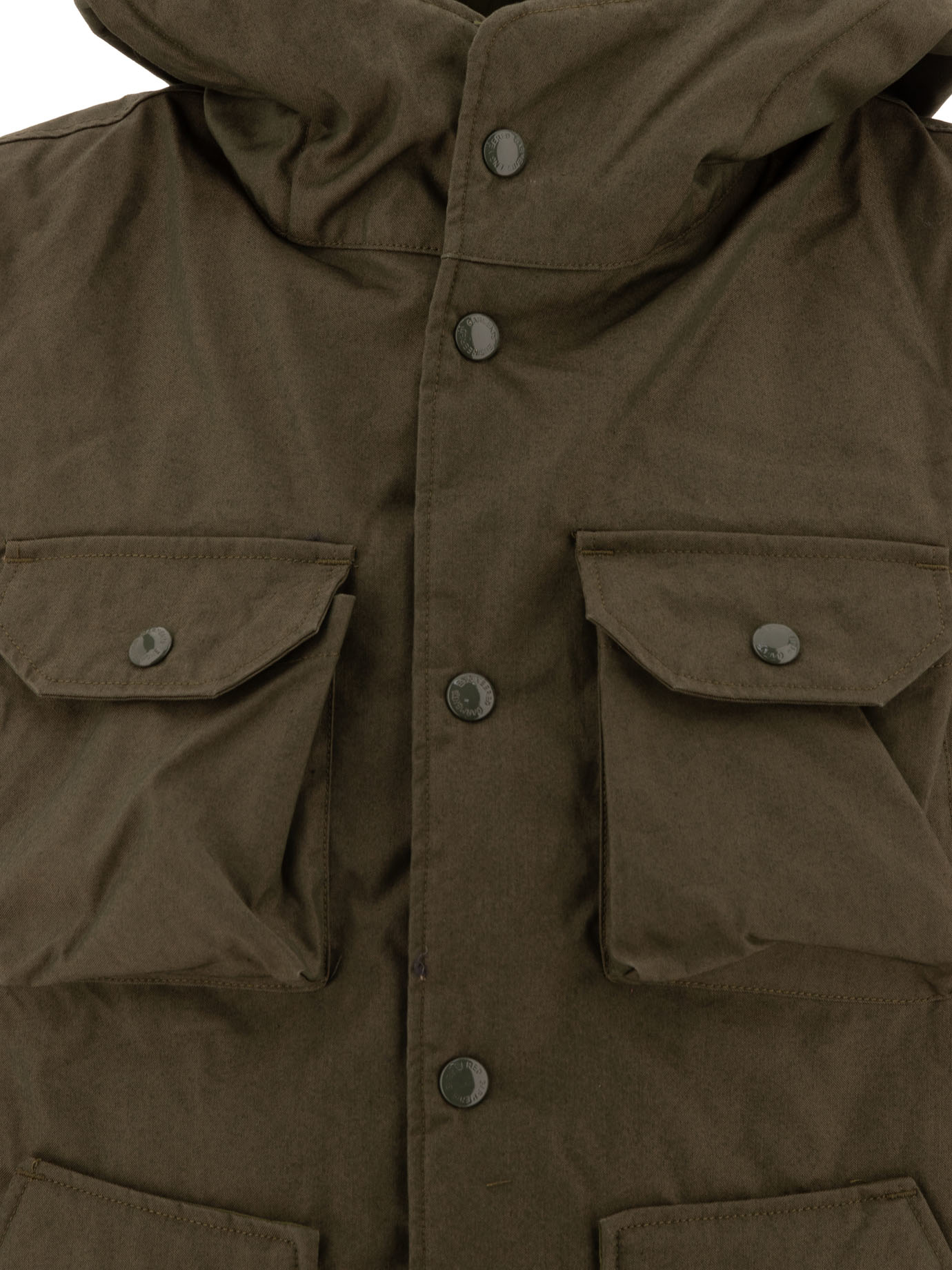 ENGINEERED GARMENTS Green Field vest jacket